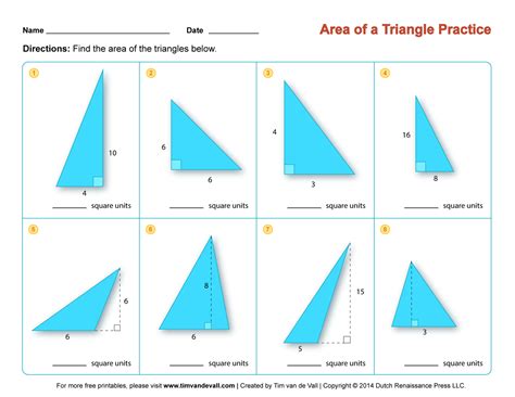 area-of-a-triangle-worksheet-2 - Tim's Printables