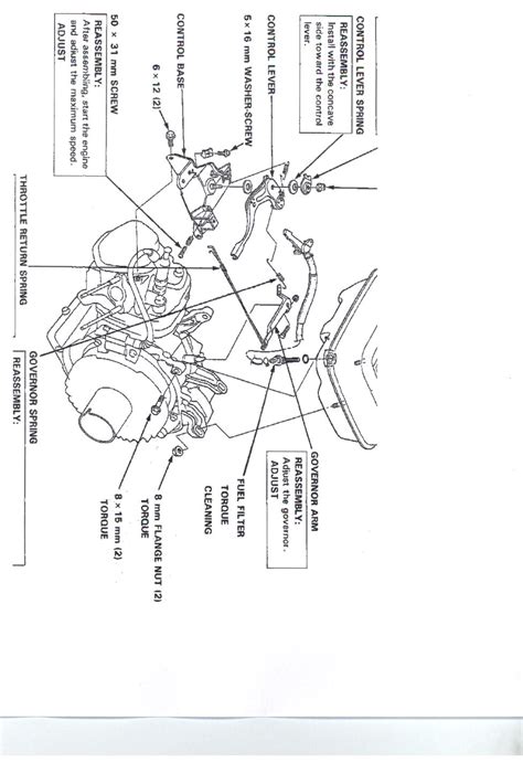 Honda GX390 Throttle Linkage & Governor Adjustment Q&A | JustAnswer