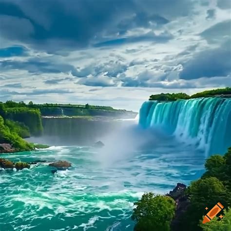Niagara falls on Craiyon
