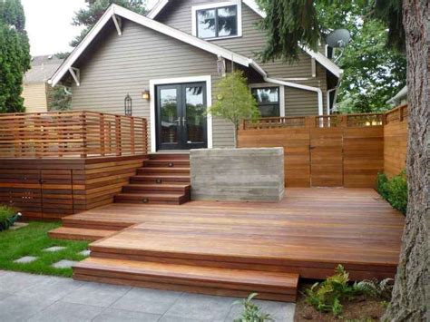 50 Stunning Backyard Privacy Fence Ideas Decorations And Remodel (47) | Patio deck designs ...