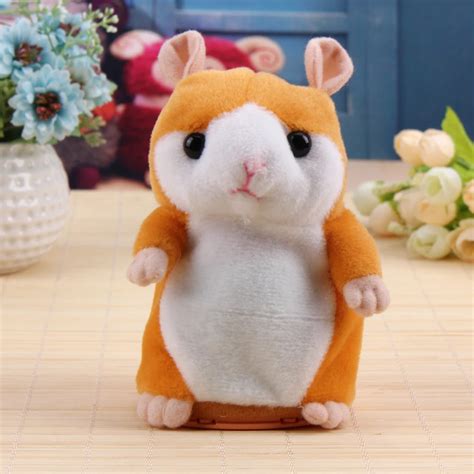 Aliexpress.com : Buy Kawaii Talking Hamster Baby Plush Toy Sound Record Speak Talking Hamster ...