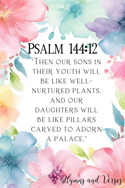 Bible Verses About Daughters | Hymns and Verses