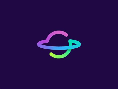 S / Planet / Space / logo design | Logo design, Planet logo, Logo ...