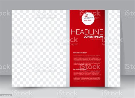 Flyer Brochure Billboard Template Landscape Stock Illustration - Download Image Now - A4 Paper ...