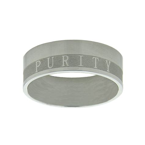 Men's Purity Ring Band | Men's Purity Rings on ChristianJewelry.com