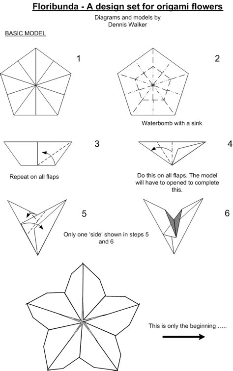 Easy origami flower for beginners - feedbackbinger