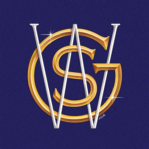 GSW | Cool lettering, Cool typography, Graphic design logo