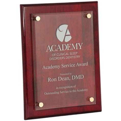 Engraved Acrylic Plaque Award 9X12 Gloss Finish Wood - Etsy