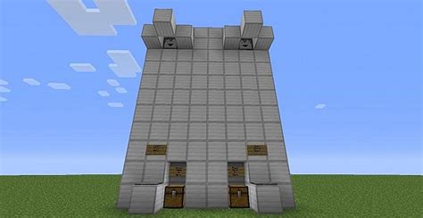 Dropper+Hopper Redstone System Minecraft Project