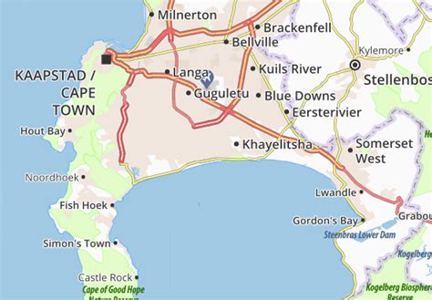 MICHELIN Mitchell's Plain map - ViaMichelin