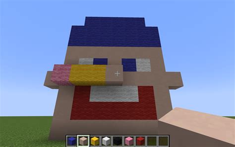 I built Jeffy in Minecraft. : r/supermariologan_