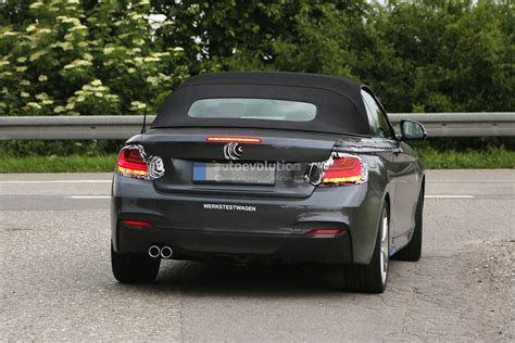 BMW 2 Series Convertible Spied Virtually Undisguised - autoevolution