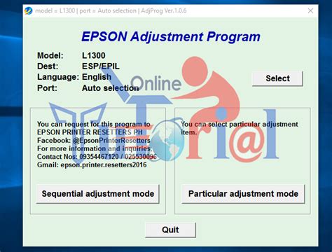 Free Download Resetter Epson Adjustment Program L Series - Berbagi Tutorial