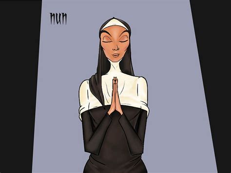 Nun Character designs, themes, templates and downloadable graphic ...