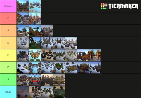 Hypixel Bedwars Maps (Solo and Doubles) Tier List (Community Rankings ...