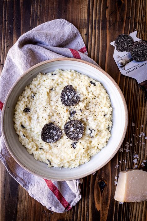 Black Truffle Risotto - Chez Us