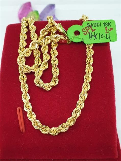 Rope chain, Women's Fashion, Jewelry & Organizers, Necklaces on Carousell