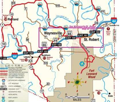 Fort Leonard Wood Missouri Map - Maping Resources