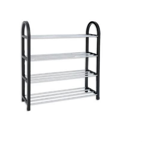 Stainless Steel Polished 4 Shelves Shoe Rack, Free Standing at Rs 239.72 in Coimbatore