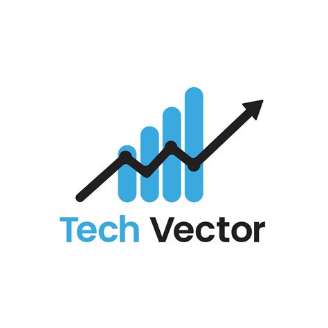 Growth Logo, Candlestick, and Arrow Symbol Concept Illustrating ...