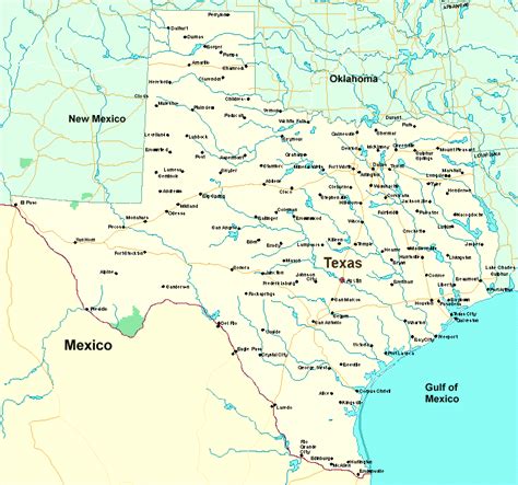 Texas Cities Map Pictures | Texas City Map, County, Cities and State Pictures