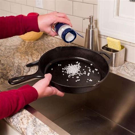 Best Way to Clean a Cast Iron Skillet | Cast iron cleaning, Cleaning ...