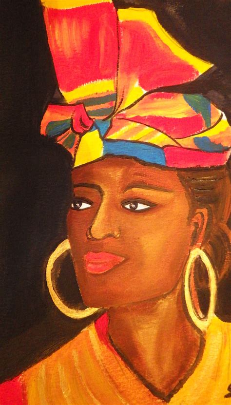 Fierté Créole. Creole Pride, Peinture par Virginie Le Roy | Artmajeur