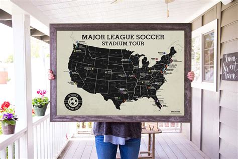 MLS Teams Map, American Soccer Map – GeoJango Maps