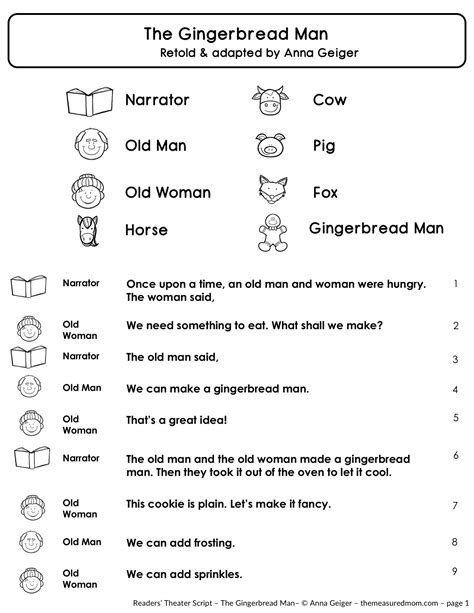 Free Printable Readers Theater Scripts 3Rd Grade - Free Printable A To Z