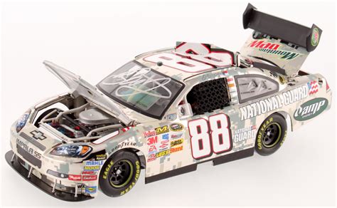 Dale Earnhardt Jr. Signed 2008 #88 National Guard Digital Camo - Polished Nickel - 1:24 LE ...