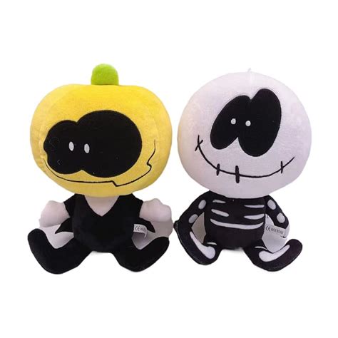 Friday Night Funkin Plush Spooky Slid and Pump Plushies Boyfriend ...