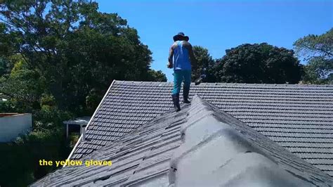 How To Paint A Roof - YouTube