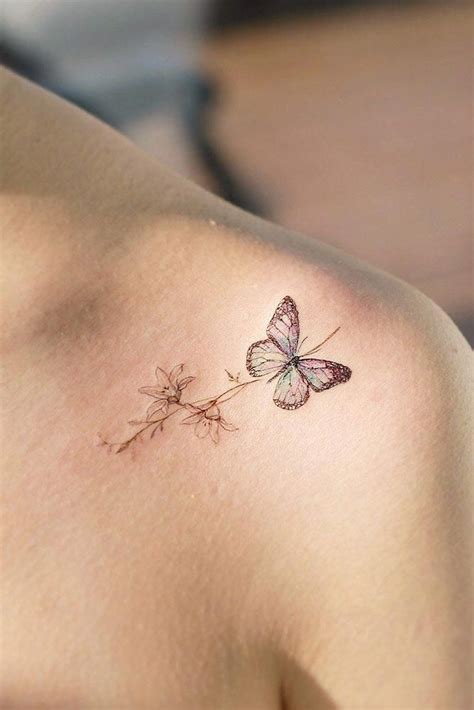 YOUR TATTOO IS GONE WITHOUT A TRACE IN 60 DAYS | Small shoulder tattoos, Tattoos, Butterfly tattoo