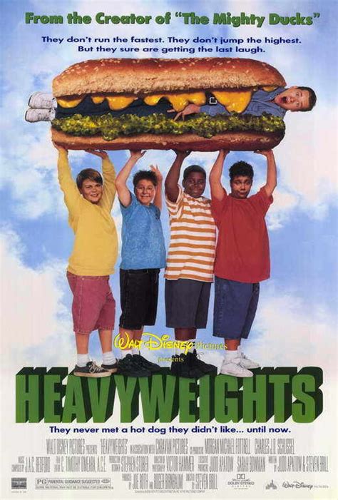 HEAVYWEIGHTS Movie POSTER 27x40 B Jeffrey Tambor Ben Stiller Jerry ...