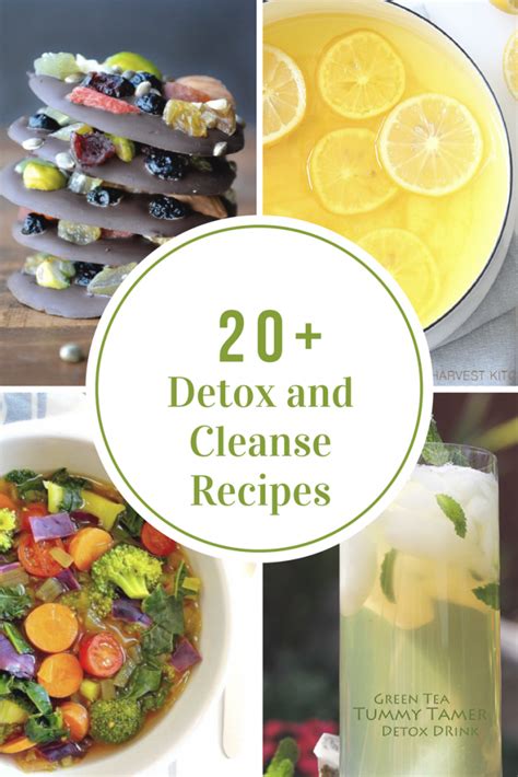 Detox and Cleanse Recipes - The Idea Room