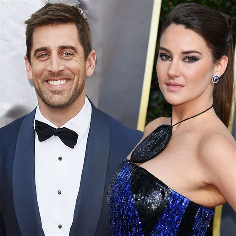 Newly Engaged Shailene Woodley and Aaron Rodgers Celebrate Valentine's ...