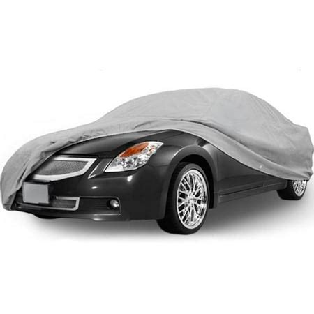 SUPERIOR TRUE 100% WATERPROOF CAR COVER COVERS MID SIZE SEDAN - ALL SEASON PROTECTION - GRAY ...