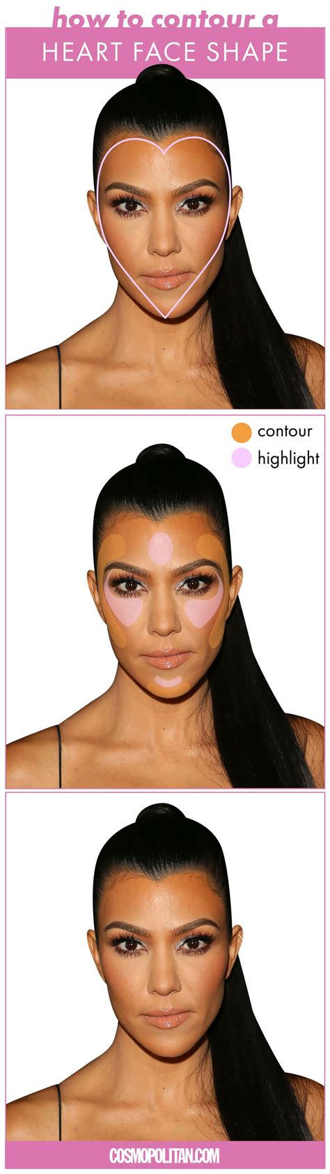 Exactly How To Contour And Highlight Based On Your Face Shape | Cosmopolitan Middle East