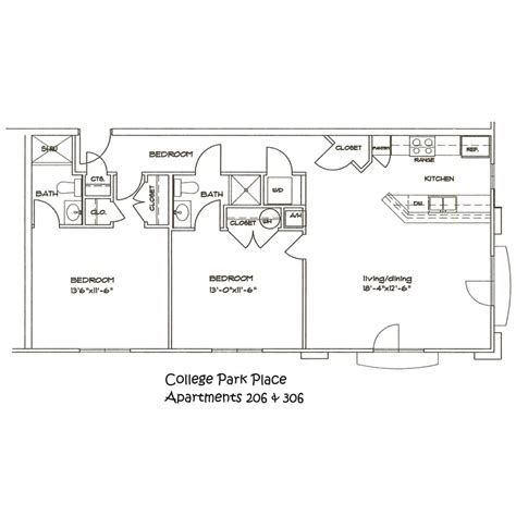 Floor Plans - College Park Place