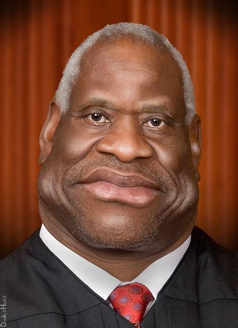 Clarence Thomas - Caricature | Flickr - Photo Sharing!