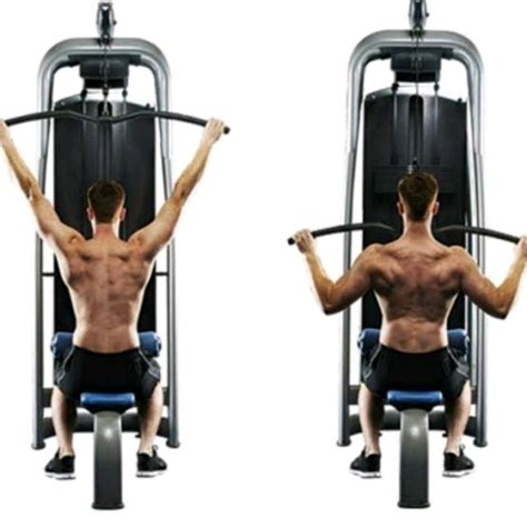 lat pulldown wide grip - Exercise How-to - Workout Trainer by Skimble