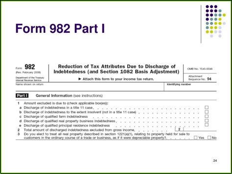 Debt Forgiveness Irs Form 982 - Form : Resume Examples #0g27K7n2Pr