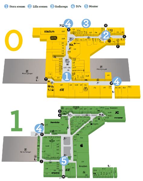 Karta över Täby Centrum – Karta