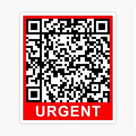 "Greg Jennings Broken Leg QR Urgent" Sticker for Sale by puckthreads ...