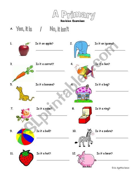 Revision exercises for beginners - ESL worksheet by Mummy1917