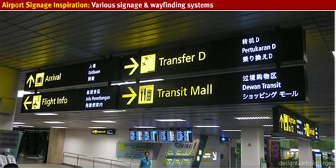 Airport Signage: Photo inspiration | designworkplan » wayfinding design