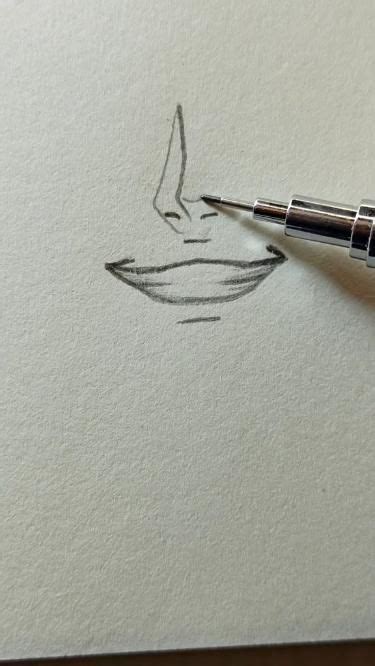 Mouth and Nose Drawing, Art Tutorial | Tutorial de dibujo, Dibujo de la ...