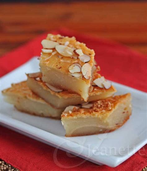 Florence Lin's Baked Coconut Sticky Rice Cake Recipe for Chinese New Year - Jeanette's Healthy ...