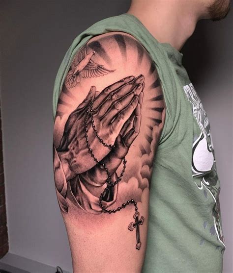 101 Amazing Praying Hands Tattoo Ideas You Will Love! | Outsons | Men's Fashion Tips And Style ...