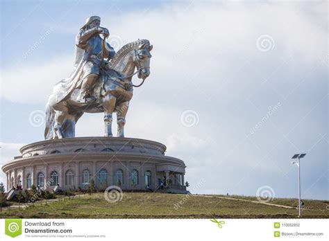 Genghis Khan Monument stock photo. Image of khaan, chingiis - 110052852